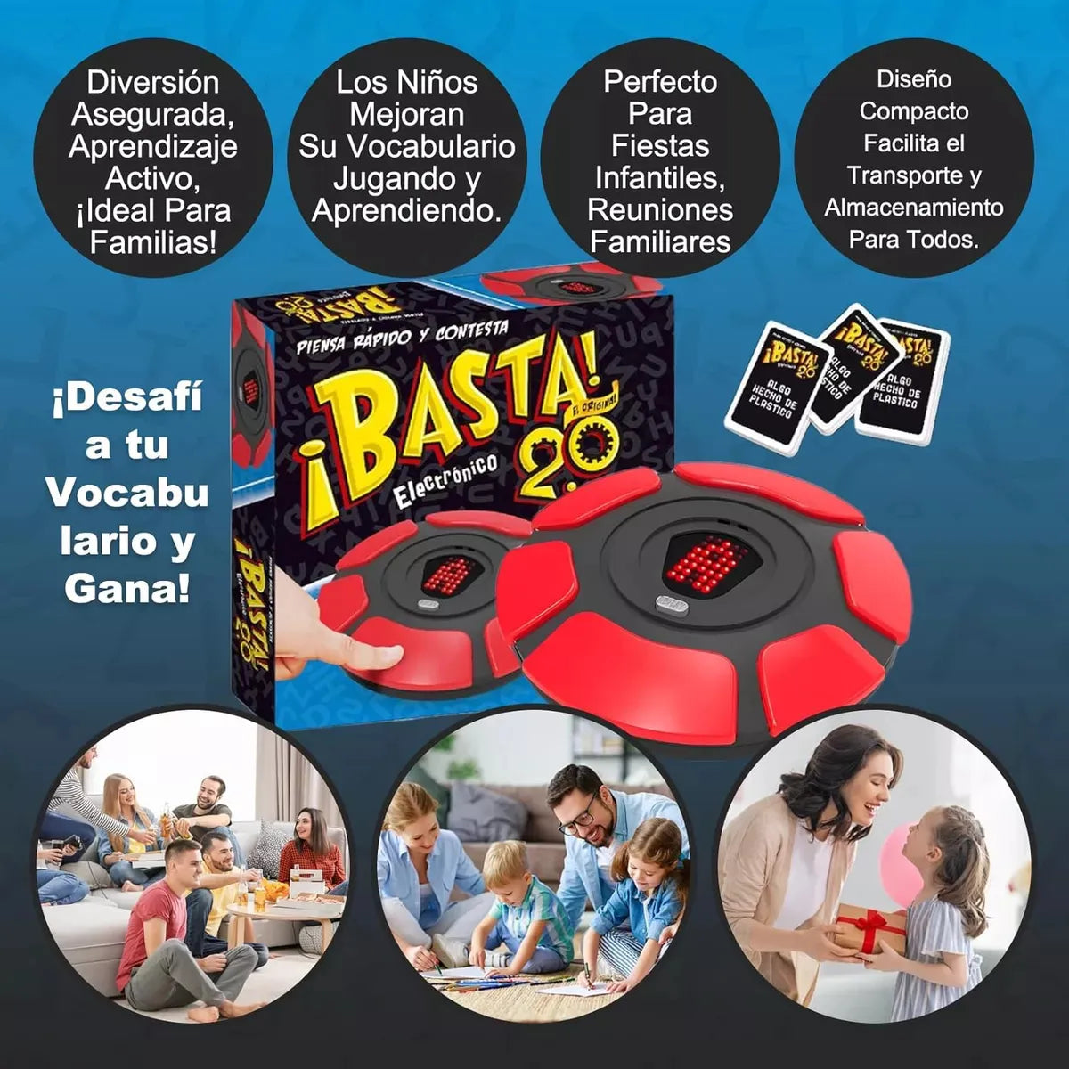 Juego Basta Electronico 2.0 , revolucionario