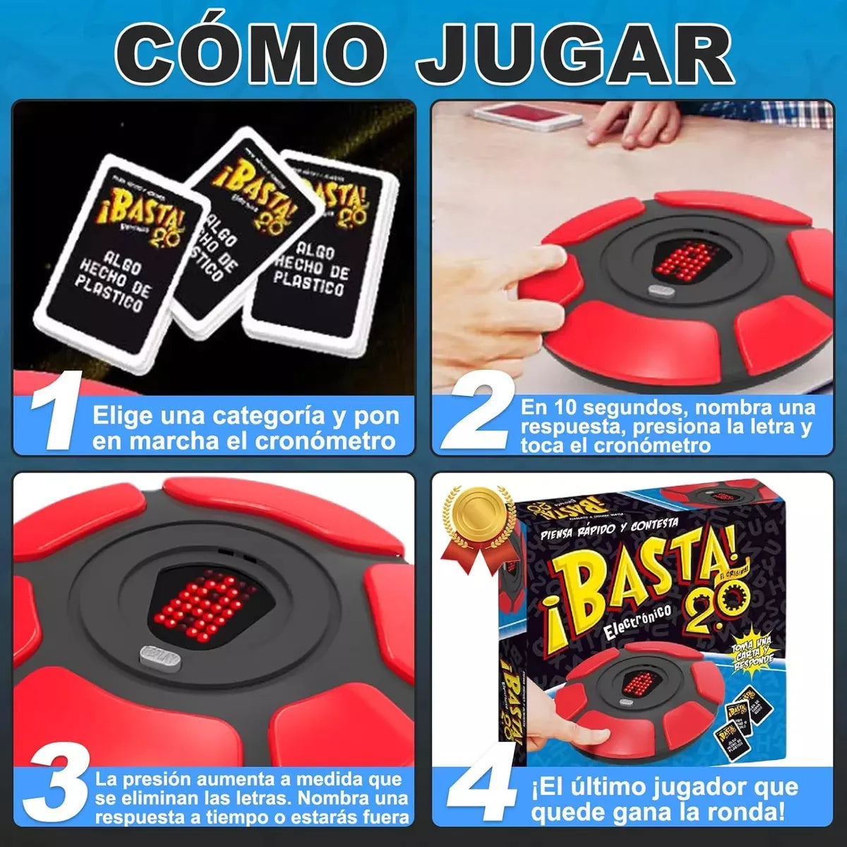 Juego Basta Electronico 2.0 , revolucionario